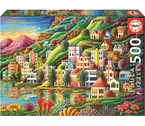 Educa Puzzle Hidden Harbor / 500 Teile / ab 11 Jahren