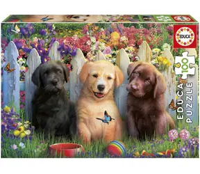 Educa Puzzle Welpen / 100 Teile / ab 6 Jahren
