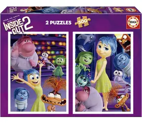 Educa Puzzle Im Kopf 2 / 2x500 Teile / ab 11 Jahren