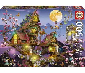 Educa Puzzle Feenhaus / 500 Teile / ab 11 Jahren