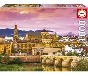 Educa Puzzle Sonnenuntergang in Spanien: Córdoba / 1000 Teile / ab 14 Jahren