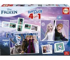 Educa Frozen 4in1 Spielset / ab 3 Jahren