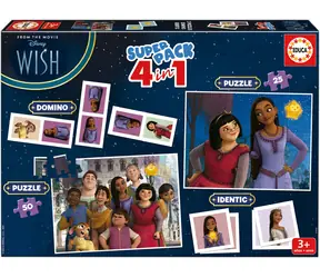Educa Spielset Wünsche 4in1 / ab 3 Jahren
