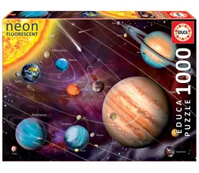 Educa Leuchtpuzzle Sonnensystem / 1000 Teile / ab 14 Jahren