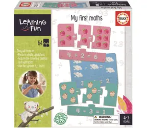Educa Lernpuzzle und Spiel Lernen macht Spaß: Meine erste Mathematik / 64 Teile / ab 4 Jahren