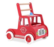 Vilac Lauflernwagen Feuerwehr aus Holz / ab 12 Monaten