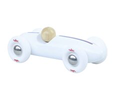 Vilac Holzauto Mini Grand Prix Vintage weiß / ab 2 Jahren