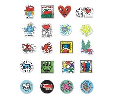 Vilac Holzmagnete Keith Haring / ab 2 Jahren