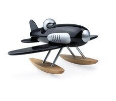 Vilac Holz-Wasserflugzeug schwarz / ab 3 Jahren