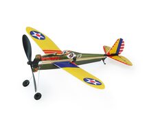 Vilac Flugzeugbausatz mit einziehbarem Propeller 1Stk grün