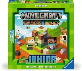 Ravensburger Minecraft: Builders & Biomes - Junior / Spieldauer 15 Minuten / Spielerzahl 2-4 / ab 5 Jahren