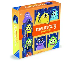 Ravensburger Dreidimensionales Pexeso Monster / Spieldauer: 20 Min. / Spieleranzahl: 2-6 / ab 4 Jahren