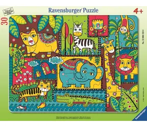 Ravensburger Puzzle: Dschungeltiere / 30 Teile / ab 4 Jahren