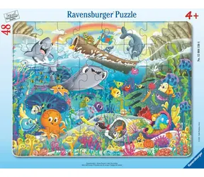 Ravensburger Puzzle: Ocean Friends / 48 Teile / ab 4 Jahren 