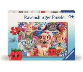 Ravensburger Puzzle: Hasen und Waldfrüchte / 35 Teile / ab 3 Jahren