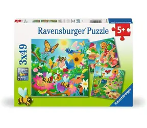 Ravensburger Puzzle: Insektenfreunde / 3x49 Teile / ab 5 Jahren 