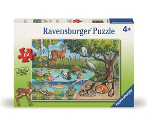Ravensburger Puzzle: Tiere auf der Erde und darunter - Geheimnisse der Natur / 60 Teile / ab 4 Jahren