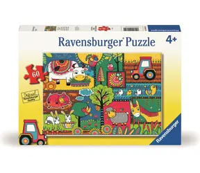 Ravensburger Puzzle: Ein Tag auf dem Bauernhof / 60 Teile / ab 4 Jahren 