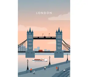 Ravensburger Puzzle: London / 99 Teile / ab 12 Jahren 