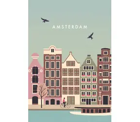 Ravensburger Puzzle: Amsterdam / 99 Teile / ab 12 Jahren 