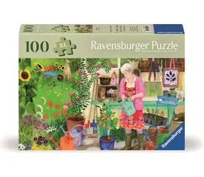 Ravensburger Puzzle: Gartenarbeit / 100 Teile / ab 7 Jahren 