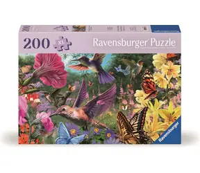Ravensburger Puzzle: Welt der Kolibris und Schmetterlinge / 200 Teile / ab 8 Jahren 