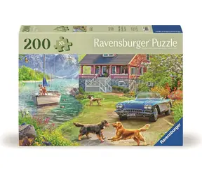 Ravensburger Puzzle: Sommer am See / 200 Teile / ab 8 Jahren 