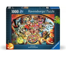 Ravensburger Puzzle: Halloween Caroling / 1000 Teile / ab 14 Jahren 
