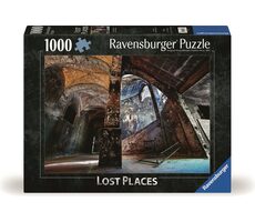 Ravensburger Puzzle: Lost Places: Gewölbter Korridor / 1000 Teile / ab 14 Jahren