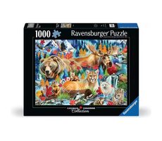 Ravensburger Puzzle: Wilde Tiere Kanadas / 1000 Teile / ab 14 Jahren
