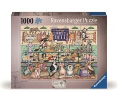 Ravensburger Puzzle: Digbys Würstchen und Tierspaß / 1000 Teile / ab 14 Jahren