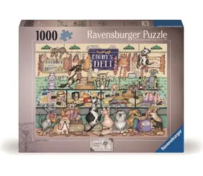 Ravensburger Puzzle: Digbys Würstchen und Tierspaß / 1000 Teile / ab 14 Jahren
