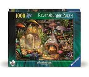 Ravensburger Puzzle: Pilzhäuschen / 1000 Teile / ab 14 Jahren