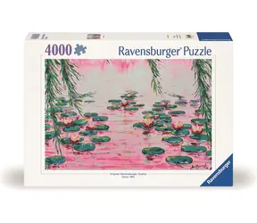 Ravensburger Puzzle: See mit Seerosen / 4000 Teile / ab 14 Jahren