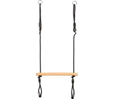 Small Foot Trapezschaukel mit Turnringen Black Line / ab 3 Jahren