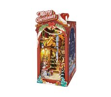 Robotime 3D Puzzle Buchstütze Weihnachtsgang