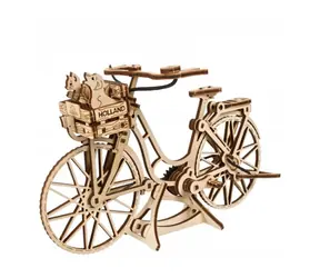 Ugears 3D-Mechanik-Holzpuzzle Hollandrad