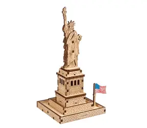 Ugears 3D-Mechanik-Holzpuzzle Freiheitsstatue