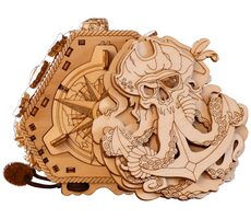 EscapeWelt Holzpuzzle Blackbeards Compass / Schwierigkeit: hoch / ab 14 Jahren