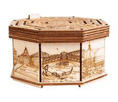 EscapeWelt Holzpuzzle Secret Maze Box / Schwierigkeit: mittel / ab 14 Jahren