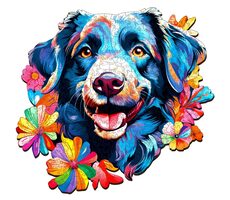 EscapeWelt Holzpuzzle Hund / 500 Teile / Schwierigkeit: mittel / ab 8 Jahren