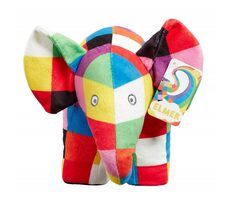 Regenbogen Plüschtier Elefant Elmer / 0+