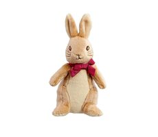 Regenbogen Plüschhase Flopsy mit Schleife klein / 0+