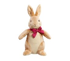 Regenbogen Plüschhase Flopsy mit Schleife groß / 0+