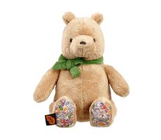 Regenbogen-Plüschtier Winnie the Pooh mit grüner Schleife 22 cm / 0+