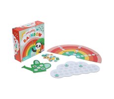 Petit Collage Kooperatives Spiel Regen, Regen, Regenbogen / Anzahl Spieler 2-4 / Spieldauer: 15 Minuten / ab 4 Jahren