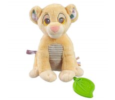 Regenbogen-Plüsch-Aktivität „König der Löwen“ mit Beißring / 0+