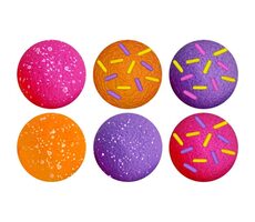 Schylling NeeDoh Mini Donuts 6 Stück / ab 3 Jahren