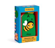 Mudpuppy ABC Spanisch-Englisch Karten am Ring 27 Stück / ab 1 Jahr