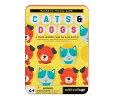 Petit Collage Magnetspiel Katzen und Hunde / ab 4 Jahren